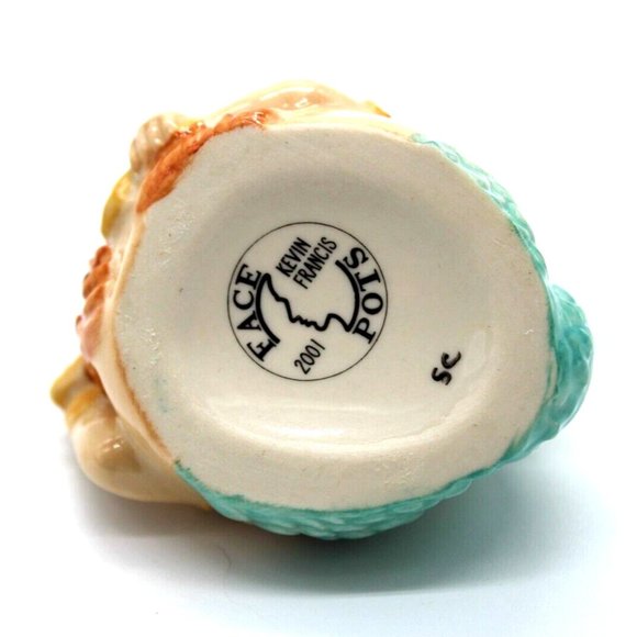 2001 Kevin Francis Face Pot Ariel Beware The Sirens Song Mermaid Trinket Box - Picture 4 of 4
